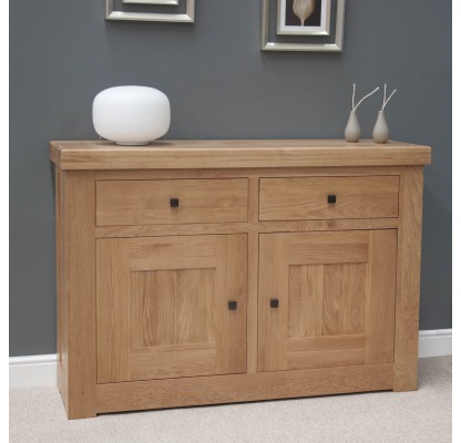 Bordeaux Oak 2 Door 2 Drawer Sideboard